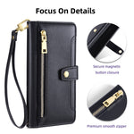 For Xiaomi 13 Pro 5G Case Leather Hardware Buckle Phone Stand Cover with 2 Straps