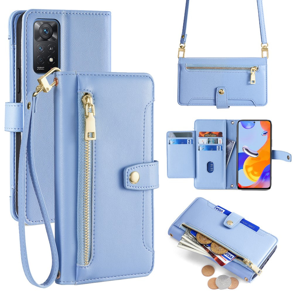 For Xiaomi Redmi Note 11 Pro 4G (Mediatek) / Note 11 Pro 5G (Qualcomm) / Note 12 Pro 4G Case PU Leather Phone Cover