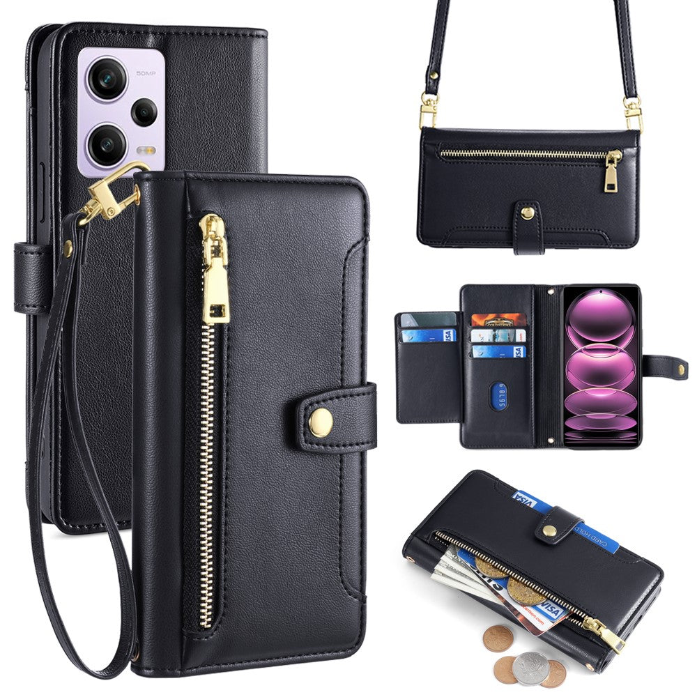 For Xiaomi Redmi Note 12 Pro 5G / Note 12 Pro Speed 5G / Poco X5 Pro 5G Wallet Case Stand Leather Cover