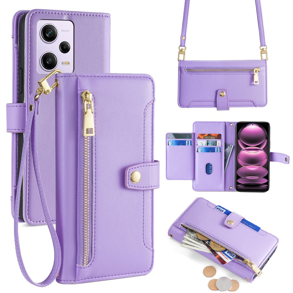For Xiaomi Redmi Note 12 Pro 5G / Note 12 Pro Speed 5G / Poco X5 Pro 5G Wallet Case Stand Leather Cover