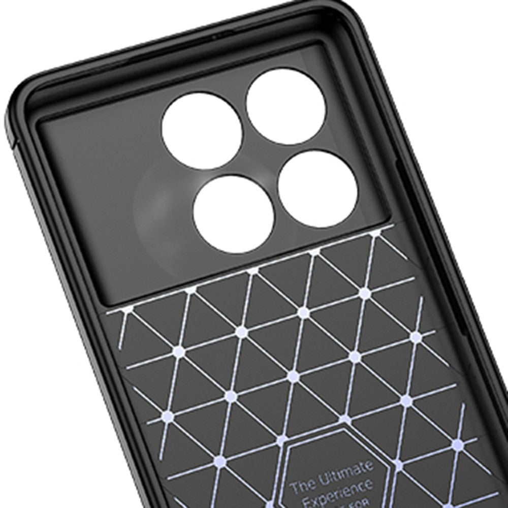 For Xiaomi Redmi K70E 5G / Poco X6 Pro 5G Case Anti-drop TPU Litchi Texture Cell Phone Cover