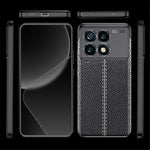 For Xiaomi Redmi K70E 5G / Poco X6 Pro 5G Case Anti-drop TPU Litchi Texture Cell Phone Cover