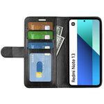 For Xiaomi Redmi Note 13 4G Case Crazy Horse Texture Leather Phone Cover