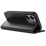 For Xiaomi Redmi Note 13 4G Case Crazy Horse Texture Leather Phone Cover
