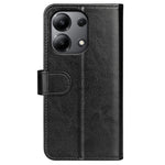 For Xiaomi Redmi Note 13 4G Case Crazy Horse Texture Leather Phone Cover