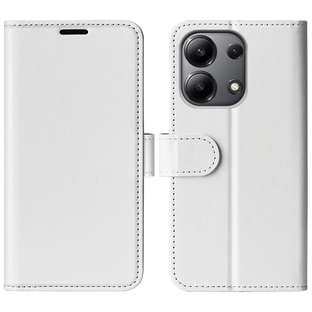 For Xiaomi Redmi Note 13 4G Case Crazy Horse Texture Leather Phone Cover