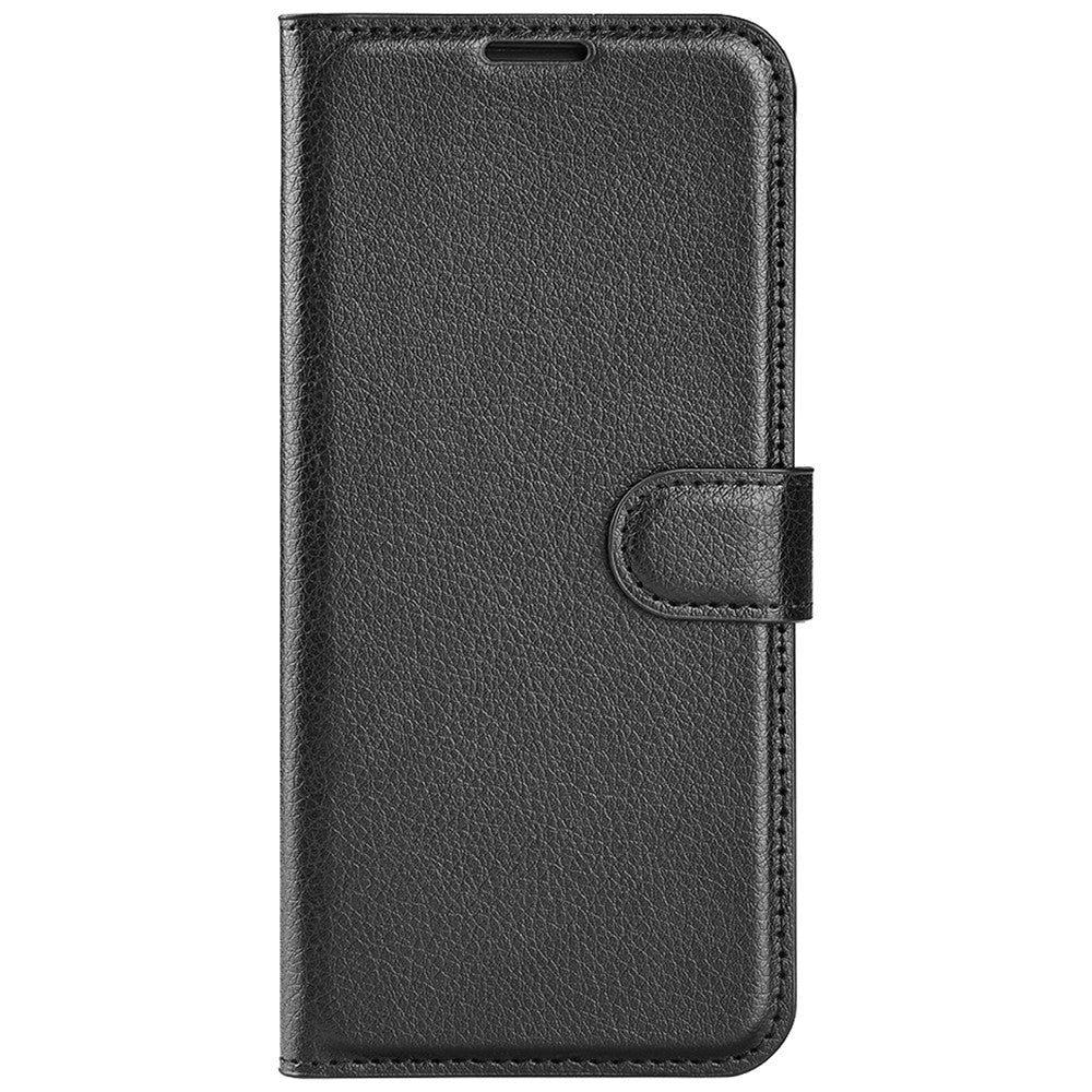 For Xiaomi Redmi Note 13 4G Phone Case Wallet Litchi Texture Leather Flip Cover