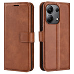 For Xiaomi Redmi Note 13 4G Leather Wallet Case Flip Phone Cover Magnetic Clasp