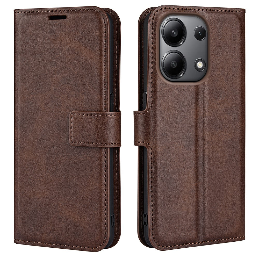 For Xiaomi Redmi Note 13 4G Leather Wallet Case Flip Phone Cover Magnetic Clasp