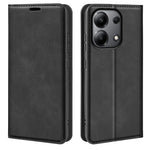 Läderfodral för Xiaomi Redmi Note 13 4G, plånboksfodral med skin-touch-funktion, mobilskydd