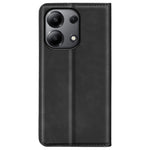 Läderfodral för Xiaomi Redmi Note 13 4G, plånboksfodral med skin-touch-funktion, mobilskydd