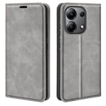 Läderfodral för Xiaomi Redmi Note 13 4G, plånboksfodral med skin-touch-funktion, mobilskydd