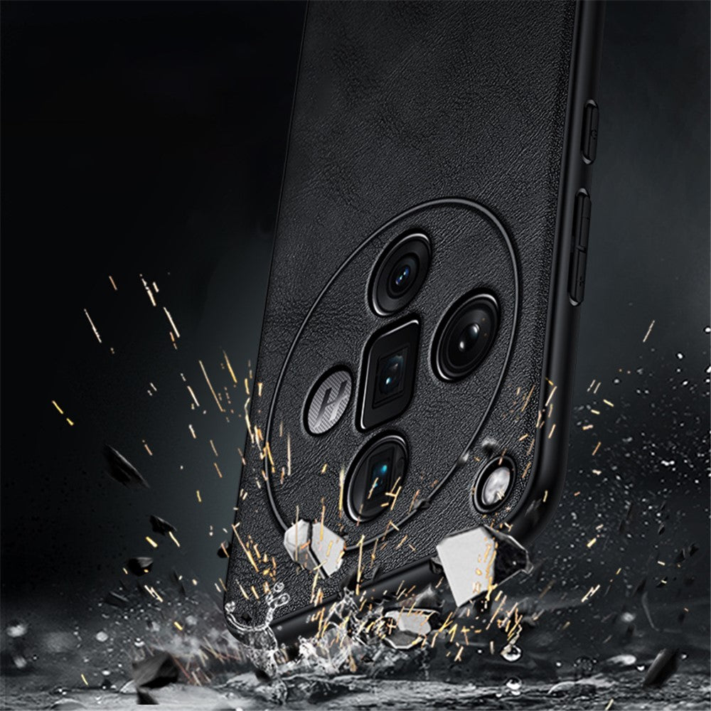 SULADA For Oppo Find X7 Ultra Cell Phone Cover PU Leather+TPU+PC Anti-scratch Back Case