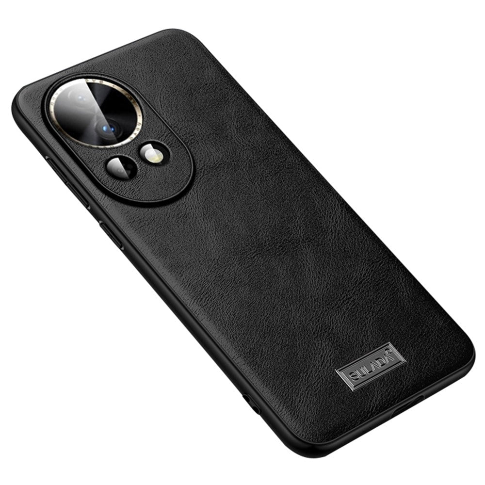 SULADA For Huawei nova 12 Pro 5G / nova 12 Ultra 5G Cell Phone Cover PU Leather Coated TPU+PC Shockproof Case
