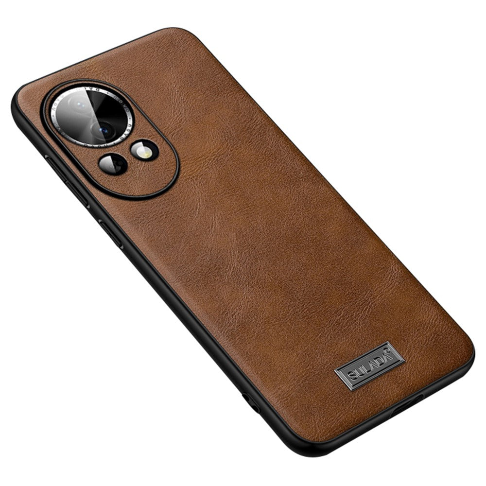 SULADA För Huawei Nova 12 5G mobilskal Läder+TPU+PC Fallskyddande Skydd