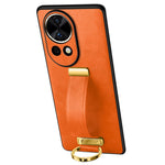 SULADA Fashion Series för Huawei Nova 12 5G mobilskal Stativskydd Infällbart Handrem