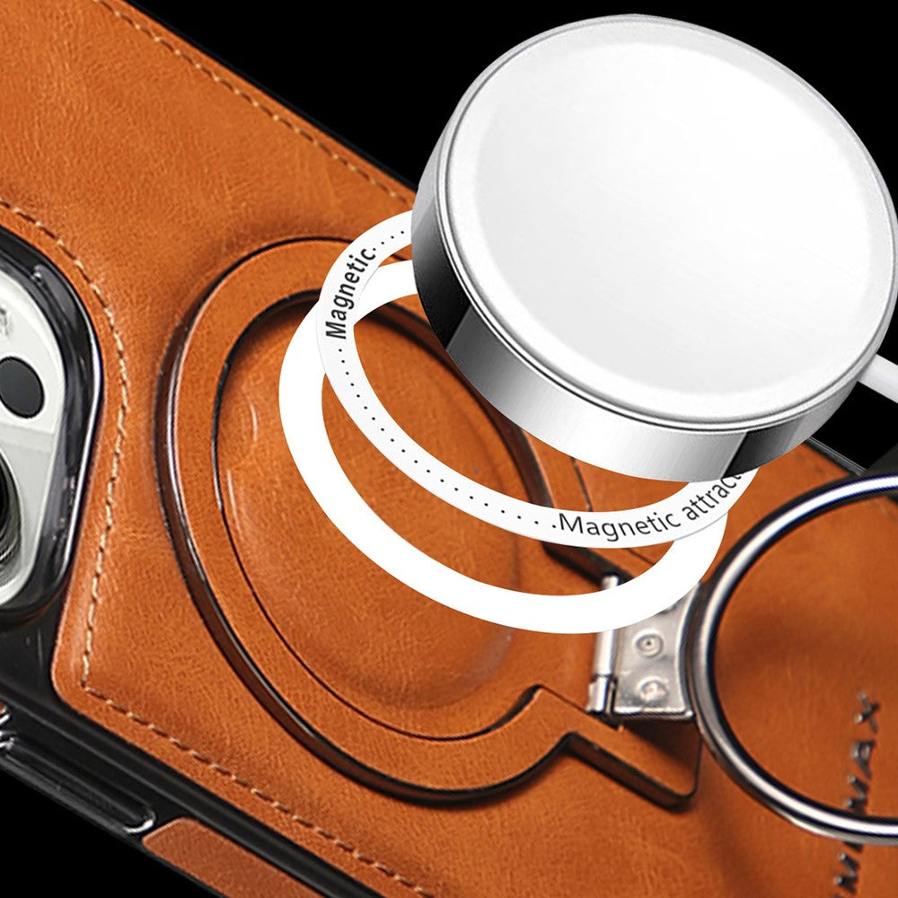 RMBMAX For iPhone 12 Pro 6.1 inch Kickstand Case Shockproof Phone Shell Compatible with MagSafe