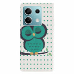 For Xiaomi Redmi Note 13 5G Phone Case Leather Pattern Printing Wallet Flip Cover