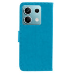 For Xiaomi Redmi Note 13 5G Imprinted Wallet Case Leather Phone Cover