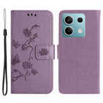 For Xiaomi Redmi Note 13 5G Imprinted Wallet Case Leather Phone Cover