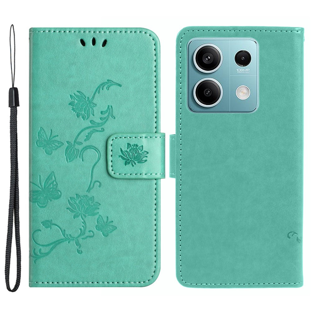 For Xiaomi Redmi Note 13 5G Imprinted Wallet Case Leather Phone Cover