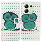 For Xiaomi Redmi Note 13 4G Case Wallet PU Leather Pattern Printing Phone Cover
