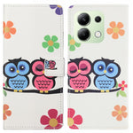 For Xiaomi Redmi Note 13 4G Case Wallet PU Leather Pattern Printing Phone Cover