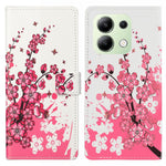 For Xiaomi Redmi Note 13 4G Case Wallet PU Leather Pattern Printing Phone Cover