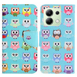 For Xiaomi Redmi Note 13 4G Wallet Flip Cover PU Leather Pattern Phone Case Cross Texture