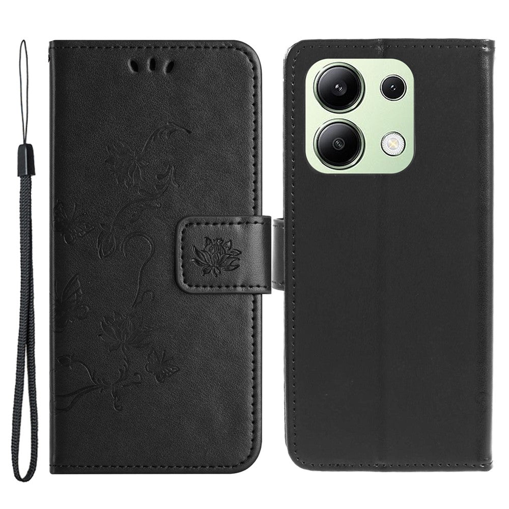 For Xiaomi Redmi Note 13 4G Cell Phone Case Drop Resistant Imprinted Wallet Stand Cover