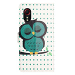 For Samsung Galaxy Xcover7 Case Leather Printed Pattern Phone Protective Cover