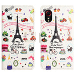For Samsung Galaxy Xcover7 Case Leather Printed Pattern Phone Protective Cover