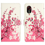 For Samsung Galaxy Xcover7 Case Leather Printed Pattern Phone Protective Cover