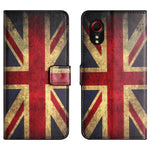 For Samsung Galaxy Xcover7 Case Leather Printed Pattern Phone Protective Cover