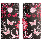 For Samsung Galaxy Xcover7 Case Leather Printed Pattern Phone Protective Cover