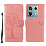 For Xiaomi Redmi Note 13 Pro 5G / Poco X6 5G Cell Phone Case Imprinted Anti-fall Leather Wallet Cover