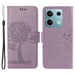 For Xiaomi Redmi Note 13 Pro 5G / Poco X6 5G Cell Phone Case Imprinted Anti-fall Leather Wallet Cover