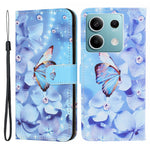 Xiaomi Redmi Note 13 Pro 5G / Poco X6 5G mobilskal 3D-mönster Läderplånboksfodral