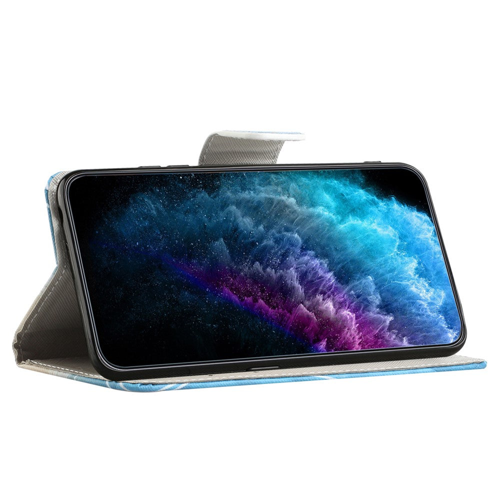 Xiaomi Redmi Note 13 Pro 5G / Poco X6 5G PU-läderfodral med mönsterdesign