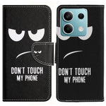 For Xiaomi Redmi Note 13 Pro 5G / Poco X6 5G PU Leather Cover Pattern Design Phone Case