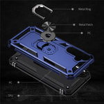 For Samsung Galaxy A35 5G Cell Phone Case Ring Kickstand TPU+PC Drop-proof Back Cover