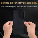 AZNS For Huawei nova 12 5G Cell Phone Case Anti-scratch Imprinted Leather + TPU Back Cover