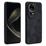 AZNS For Huawei nova 12 5G Cell Phone Case Anti-scratch Imprinted Leather + TPU Back Cover