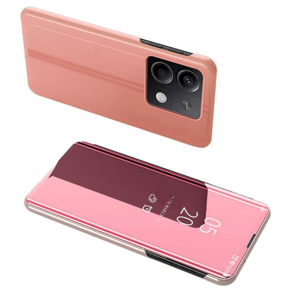 Xiaomi Redmi Note 13 Pro 5G / Poco X6 5G Flip Läderfodral med Stativ Helkroppsskyddande mobilfodral