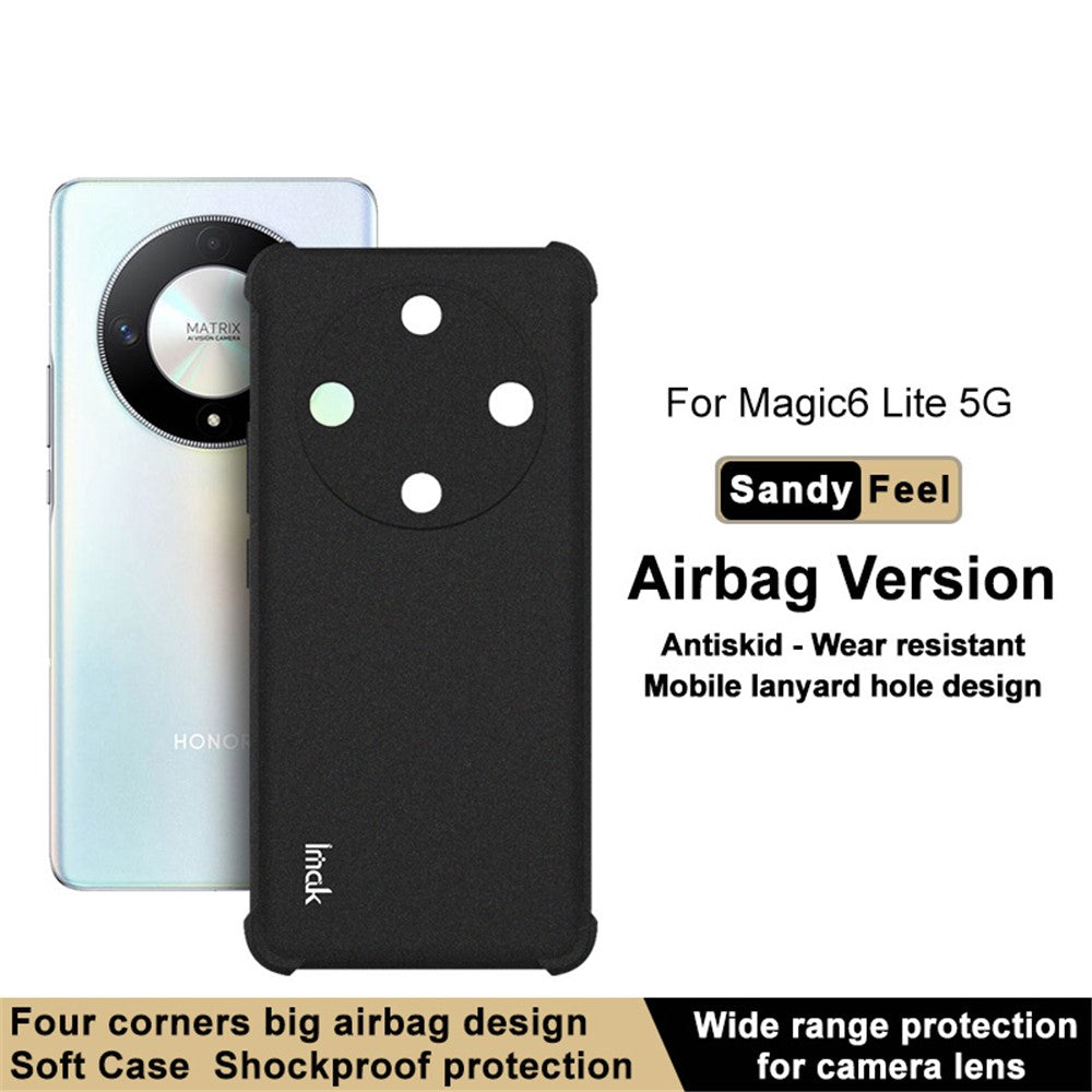 IMAK For Honor X9b 5G / Magic6 Lite 5G Case Matte TPU Phone Cover Airbag Protection