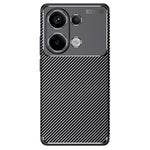 For Xiaomi Redmi Note 13 Pro 4G / Poco M6 Pro 4G TPU Case Phone Cover Carbon Fiber Texture