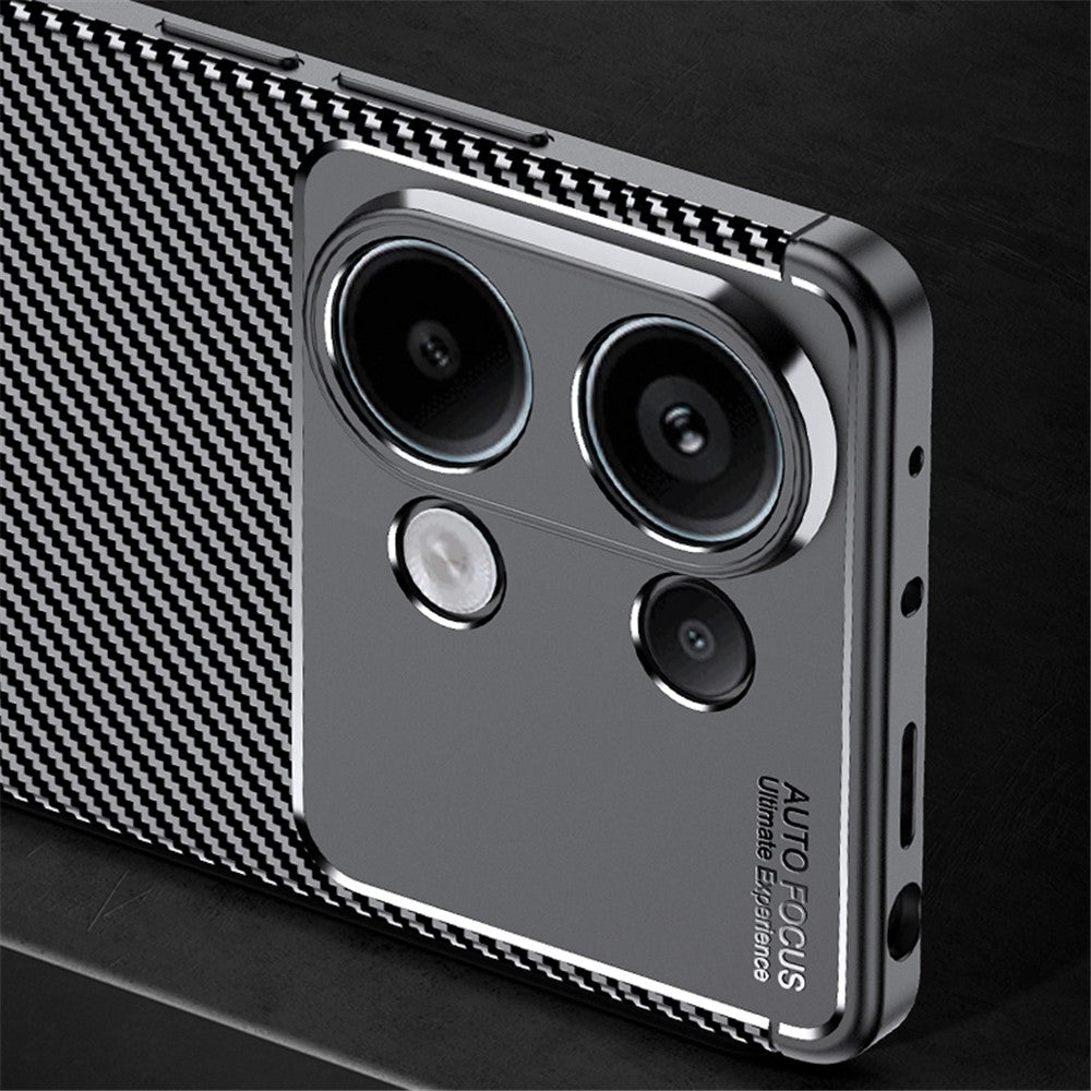 For Xiaomi Redmi Note 13 Pro 4G / Poco M6 Pro 4G TPU Case Phone Cover Carbon Fiber Texture
