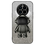 For Huawei Mate 50 4G Case PC+TPU Phone Back Cover with Astronaut Kickstand