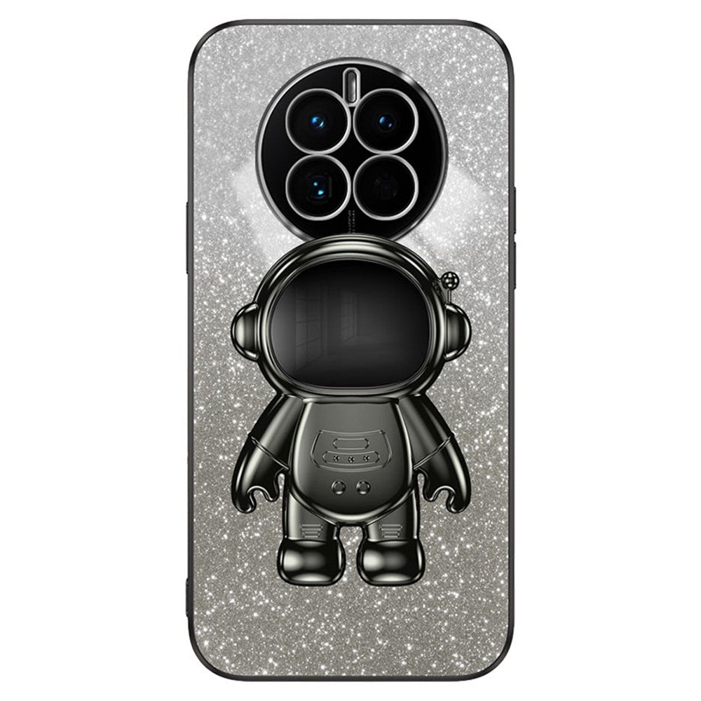 For Huawei Mate 50 4G Case PC+TPU Phone Back Cover with Astronaut Kickstand