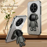 For Huawei Mate 50 4G Case PC+TPU Phone Back Cover with Astronaut Kickstand